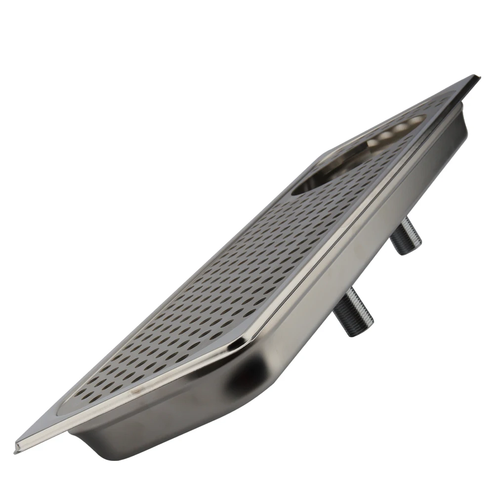 Metal Glass Rinser Bottle Washer Stainless steel Sink with Cup Washer for Coffee Bar Hotel Kitchen