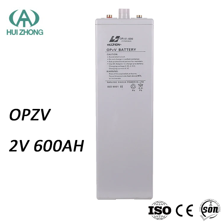HIZN Solar System Batteries OPZV 2V 600AH Free Maintenance Solar System For Home Use