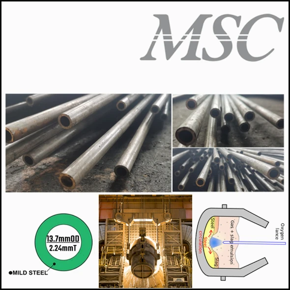 China famous Japan Daiwa / China Metallurgical brand Steel Pipe used to transports oxygen & make arc furnace