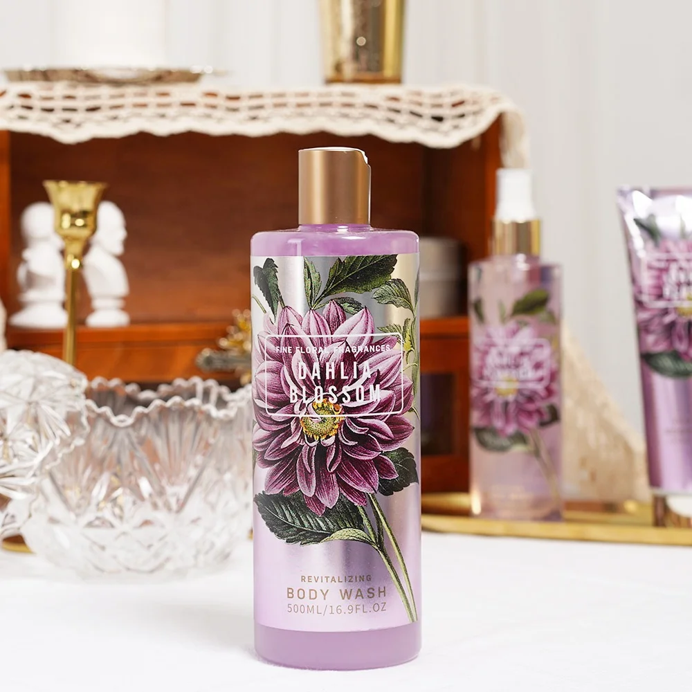 Shower Gel Bulk Mini Body Wash Lavender Womens Body Wash Sets Moisturizing Custom Body Wash