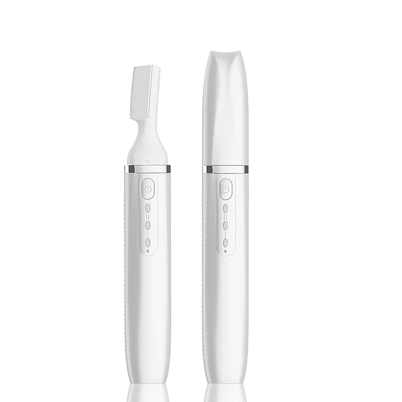 Amazon Hot Selling Mini Electric Eyebrow Trimmer Facial Hair Removal Shaver USB Rechargeable Private Label
