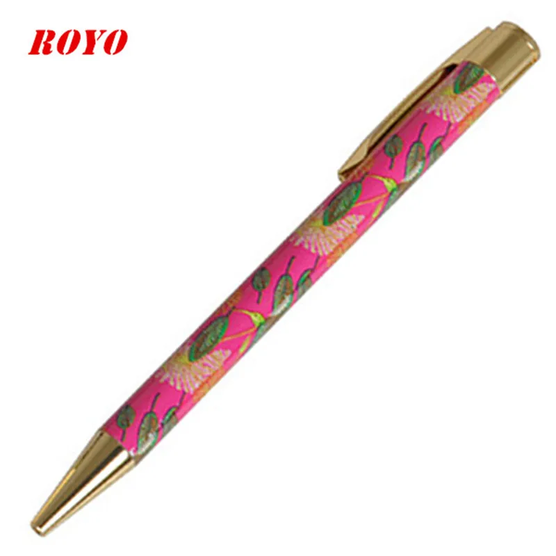 
2020 Hot Sale Personalized Heat Transfer Printing Custom Pattern Ballpoint Pens Printing Barrel Pen For Promotional Advertising 