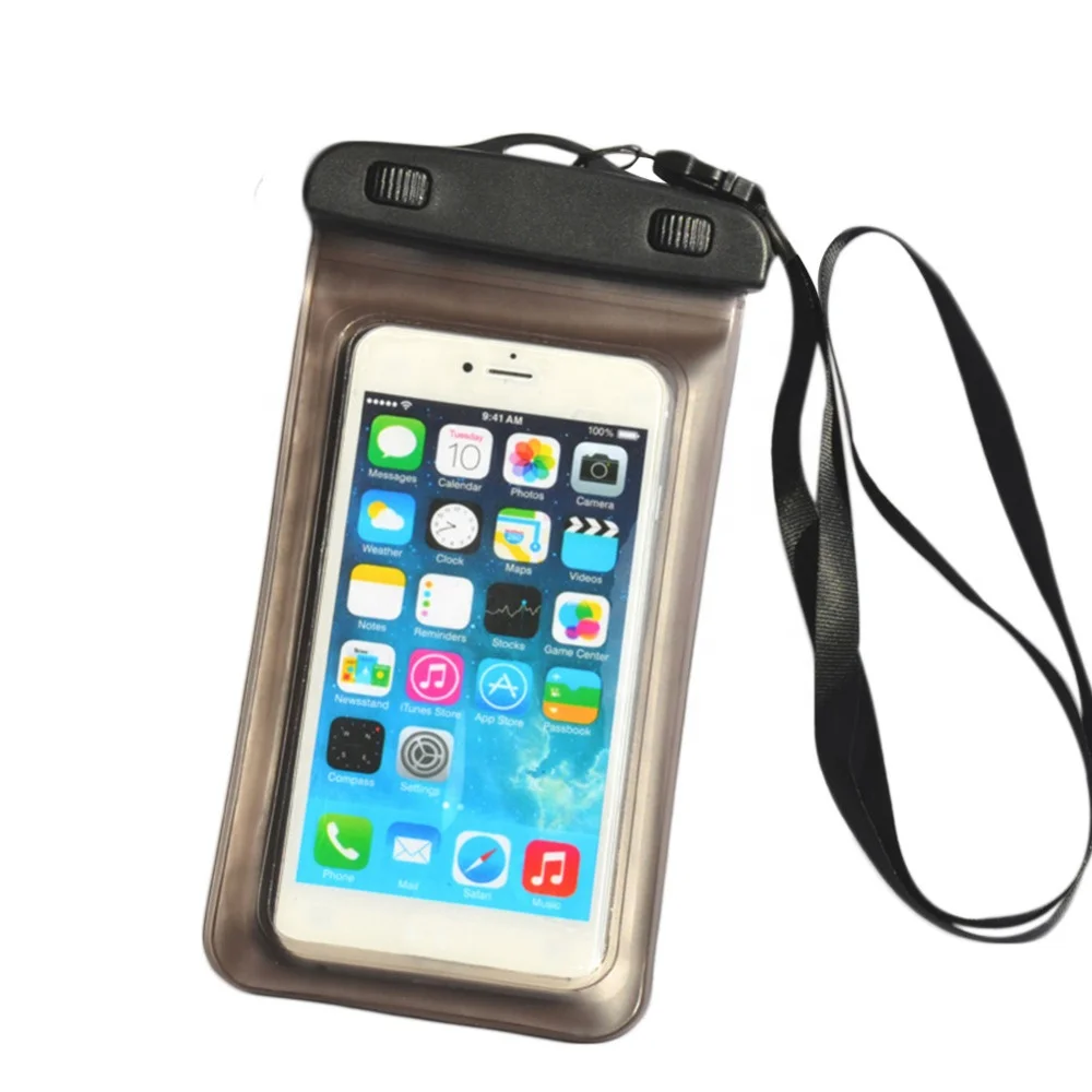 Factory wholesale products touch screen underwater take picture waterproof mobile phone bag, PVC waterproof case