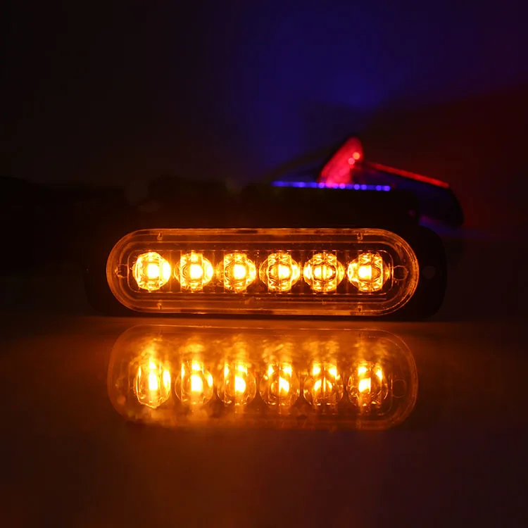 China Custom Dc 12v Car Warning Caution Srobe Lights Side Lamp Truck Led