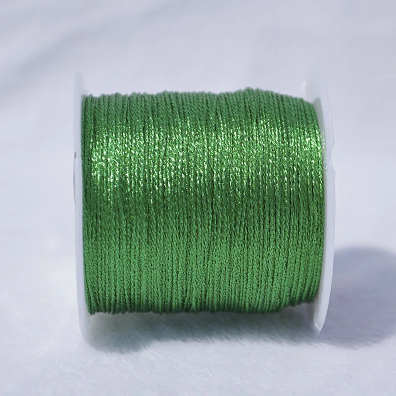 Colorful Metallic yarn lurex yarn glitter thread nylon metallic sewing thread