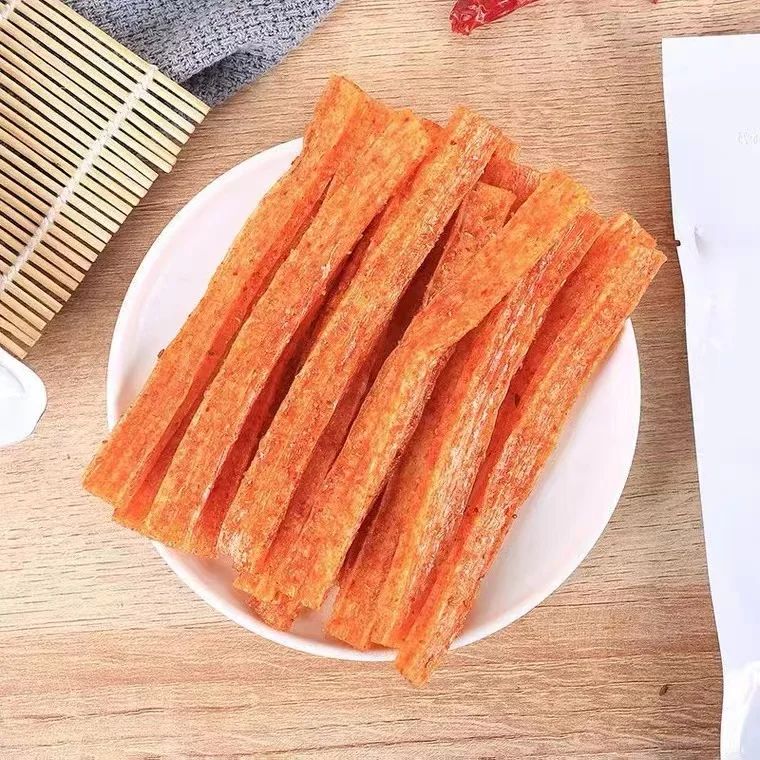 Экспортная упаковка, вкусные китайские острые закуски, популярная пища, пряный глютен, праздник весны, 102 г * 90 пакетов/коробка