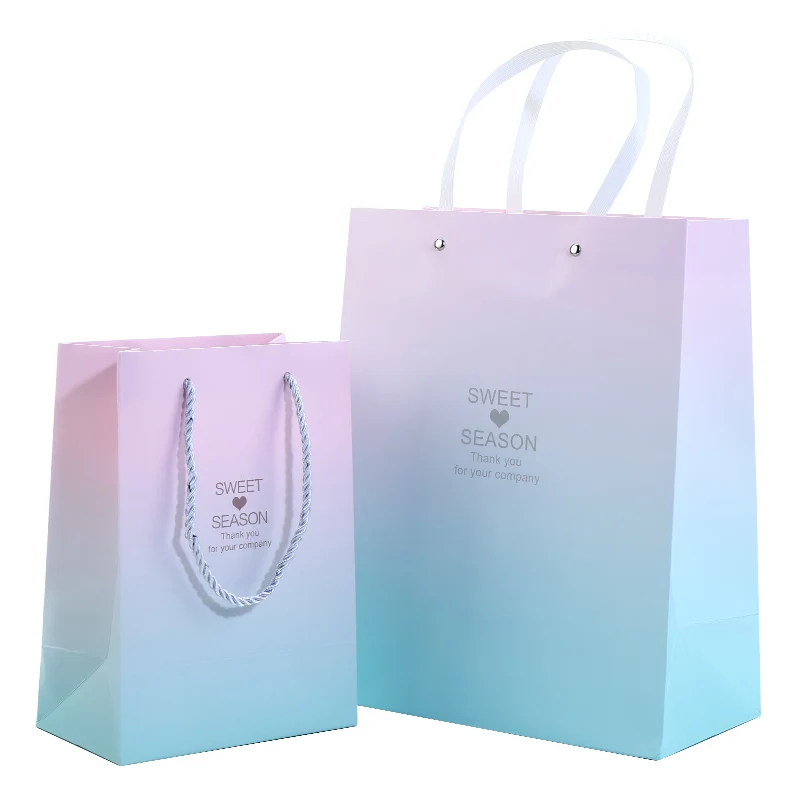free design hot selling popular style matte black texture white paper shopping bags with pp rope handle