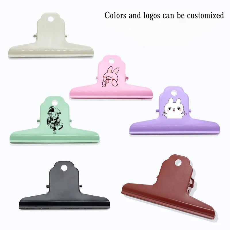 Hot selling practical office storage clip Strong mountain clip Financial collation collection metal bill clip