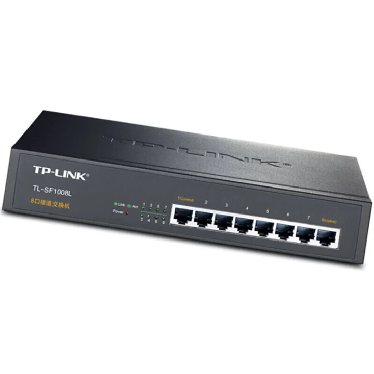 For TP-LINK Universal TL-SF1008L 8-port 100M corridor switch port isolation Port VLAN