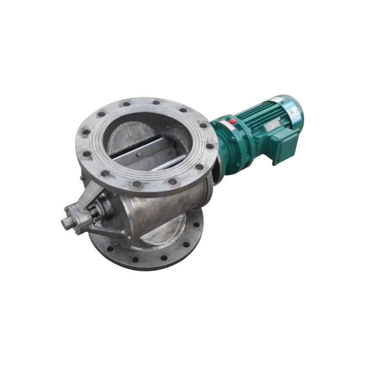 China Supplier Wholesale Titanium Rotary Airlock Valve With Flange