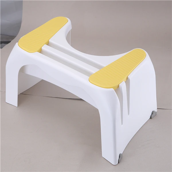 Прочный простой дизайн, нескользящий пластиковый стул для унитаза