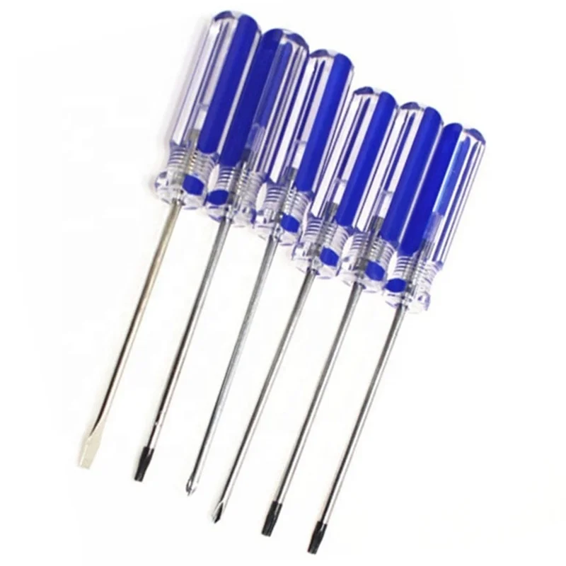 Game Machine Repair Tool 3mm Flat Head Slotted 3.0Y Cross Phillips Screw Driver Magnetic T8 T9 T10 Torx Screwdriver