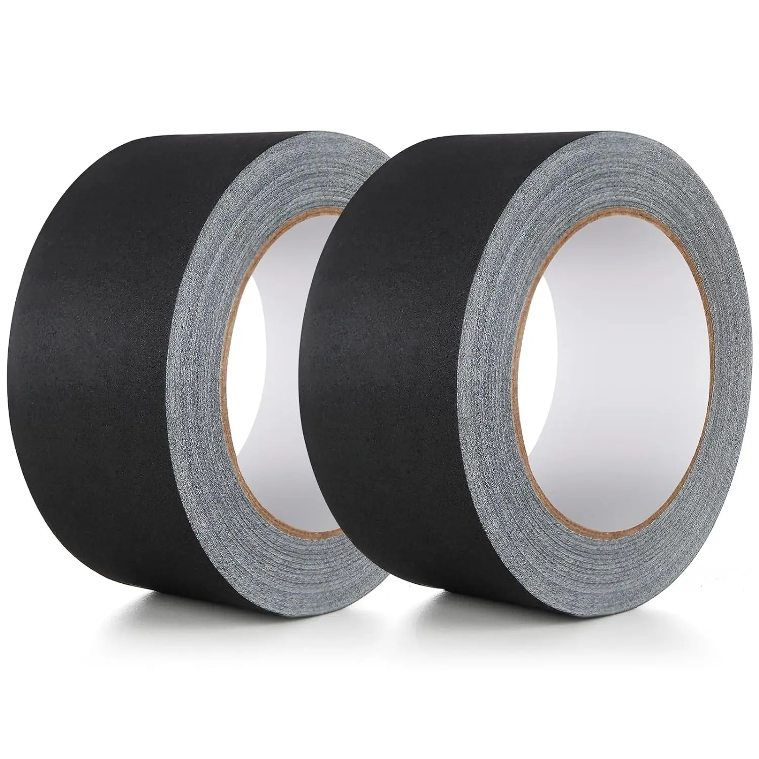 Black Gaffer Tape Heavy Duty Matte Cloth Tape Photograph Tape For Electrical Cords,  Filming, and Production Equipment