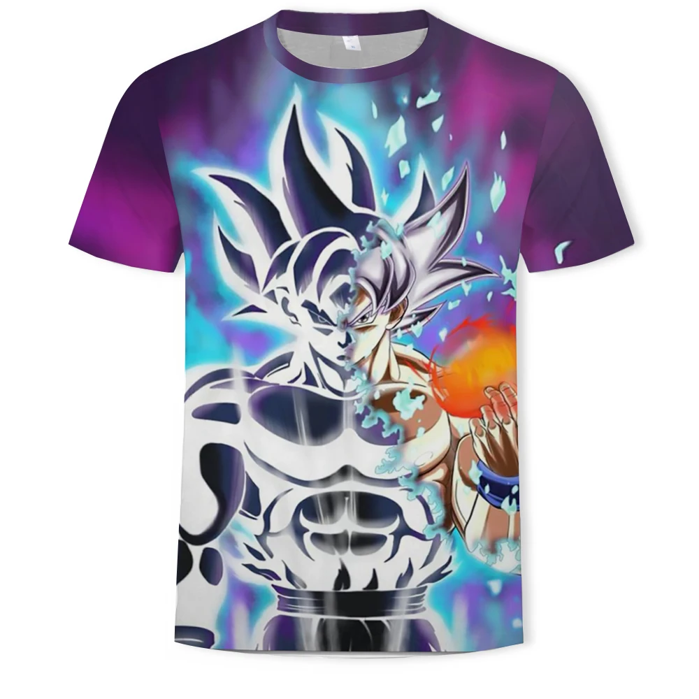 Custom Graphic 3D T-shirts For Men Anime Tees