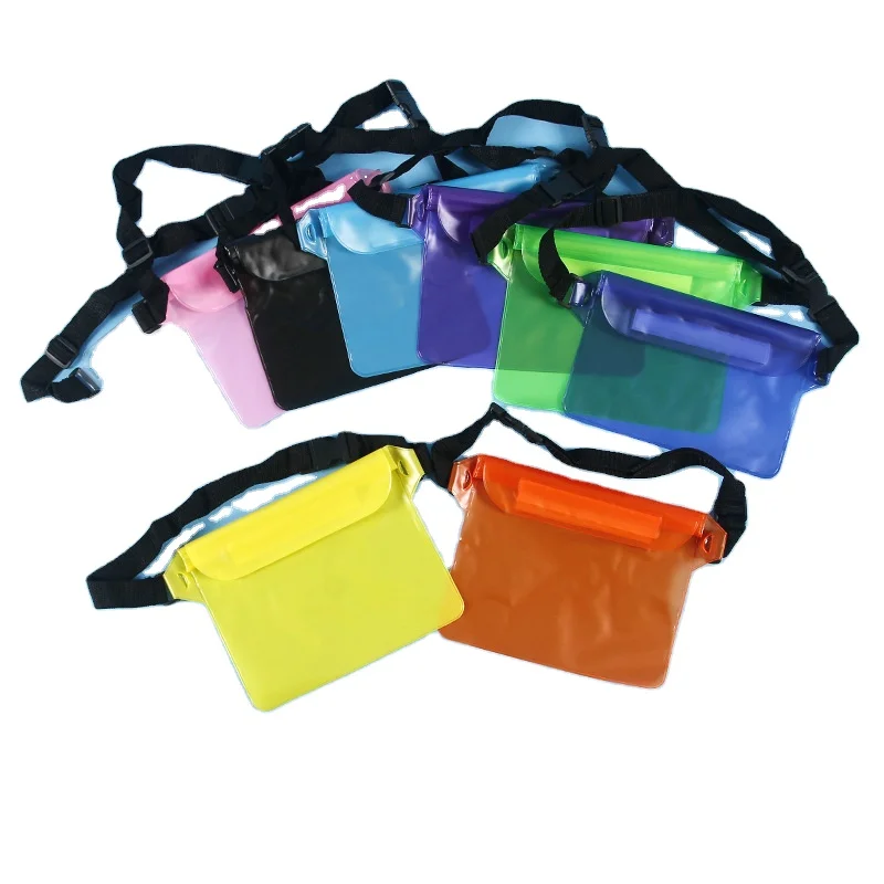 Waterproof  Clear  PVC Sports Waist Bag