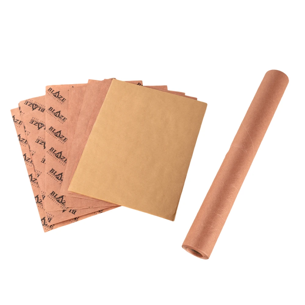 LOKYO custom logo greaseproof custom packaging brown white pink meat butcher paper roll wholesale