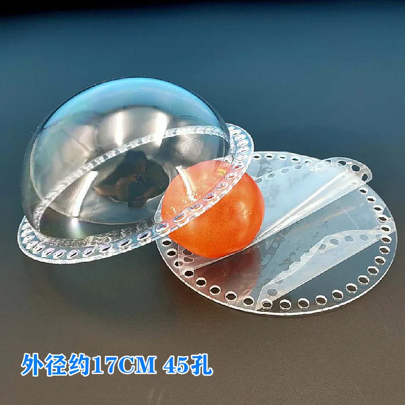 Acrylic Bottom Bags for DIY Basket Weaving Supplies Craft Creation Home Decoration