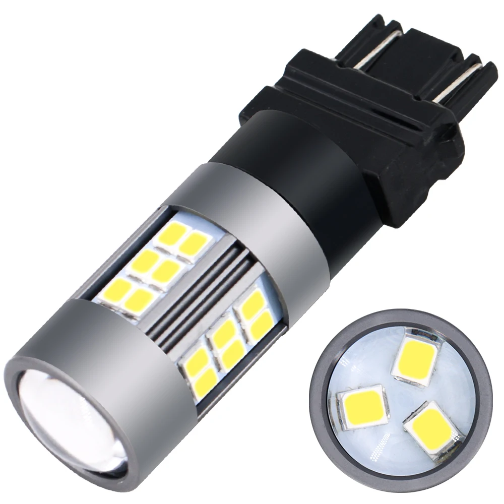 Car Accessories 3157 Led Lights 1157 BAY15D 1156 BA15S T25 T20 7443 Led Turn Signal 2835smd 3157 P27/7w Led Brake Reverse Light