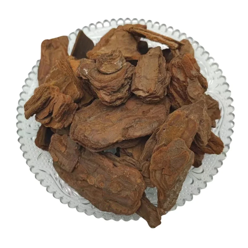 Natural organic pine bark mulch/moisture retention/beauty