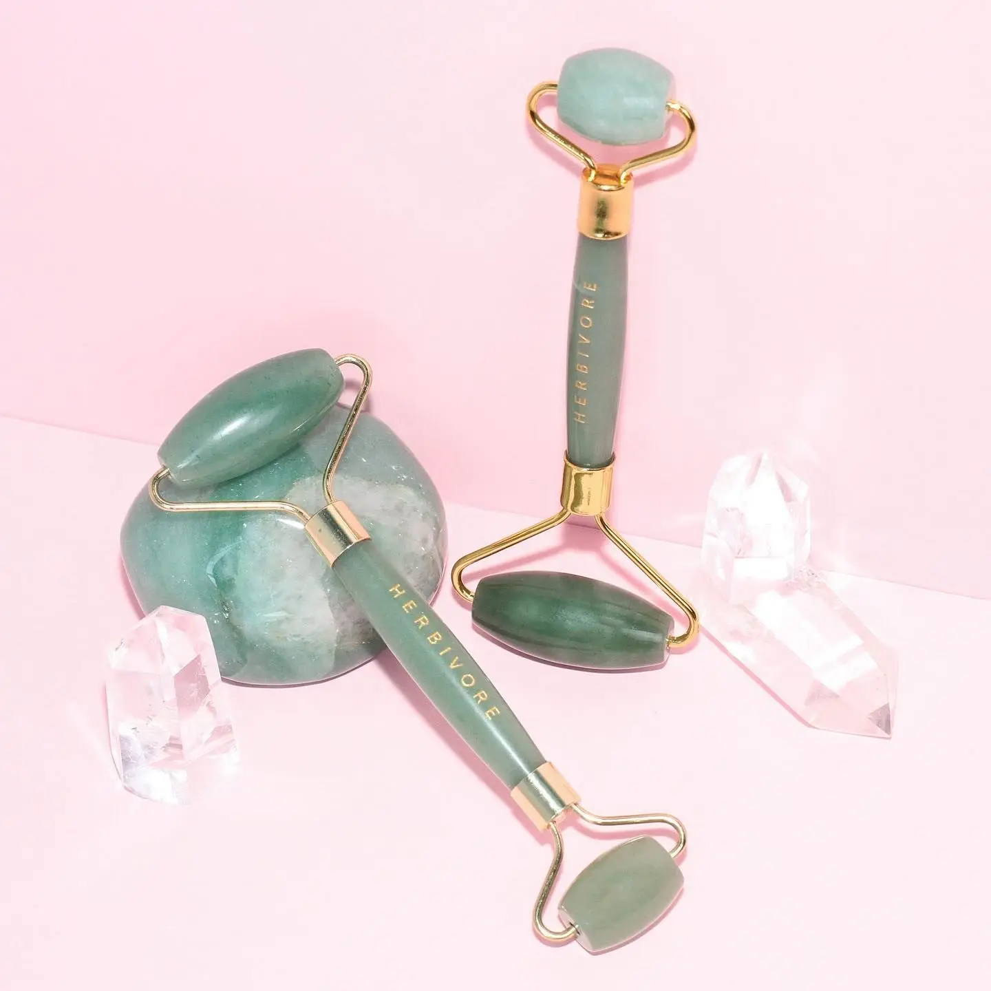 Wholesale Price Vietnam Double Ended Facial Ice Roller And Jade Guasha