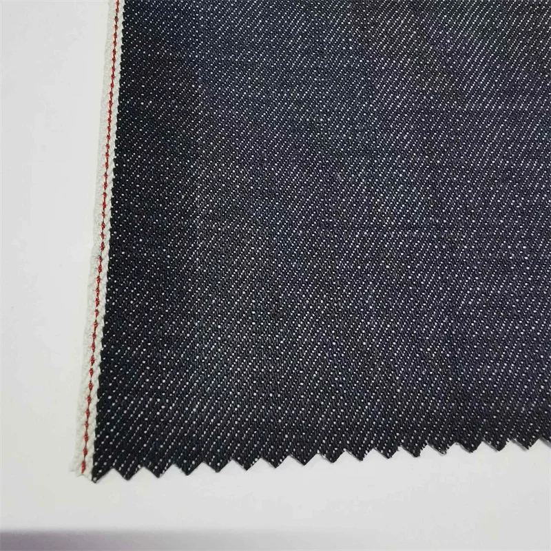 100% cotton 14.5 oz red selvedge denim fabric wholesale