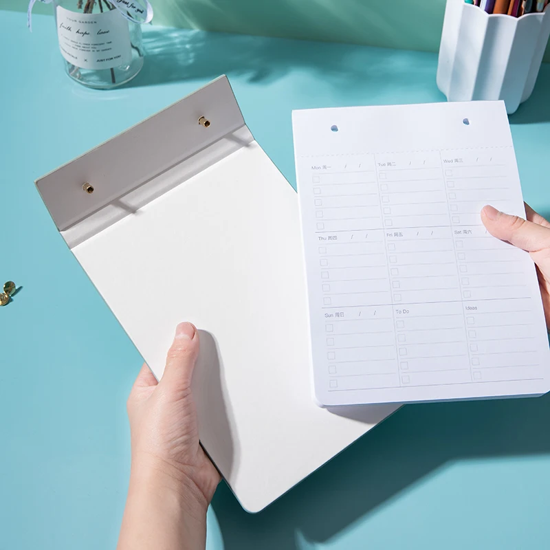 Top Memo Pad Planner New Design Pu Leather To Do List Fancy Writing Custom Printing Notepad