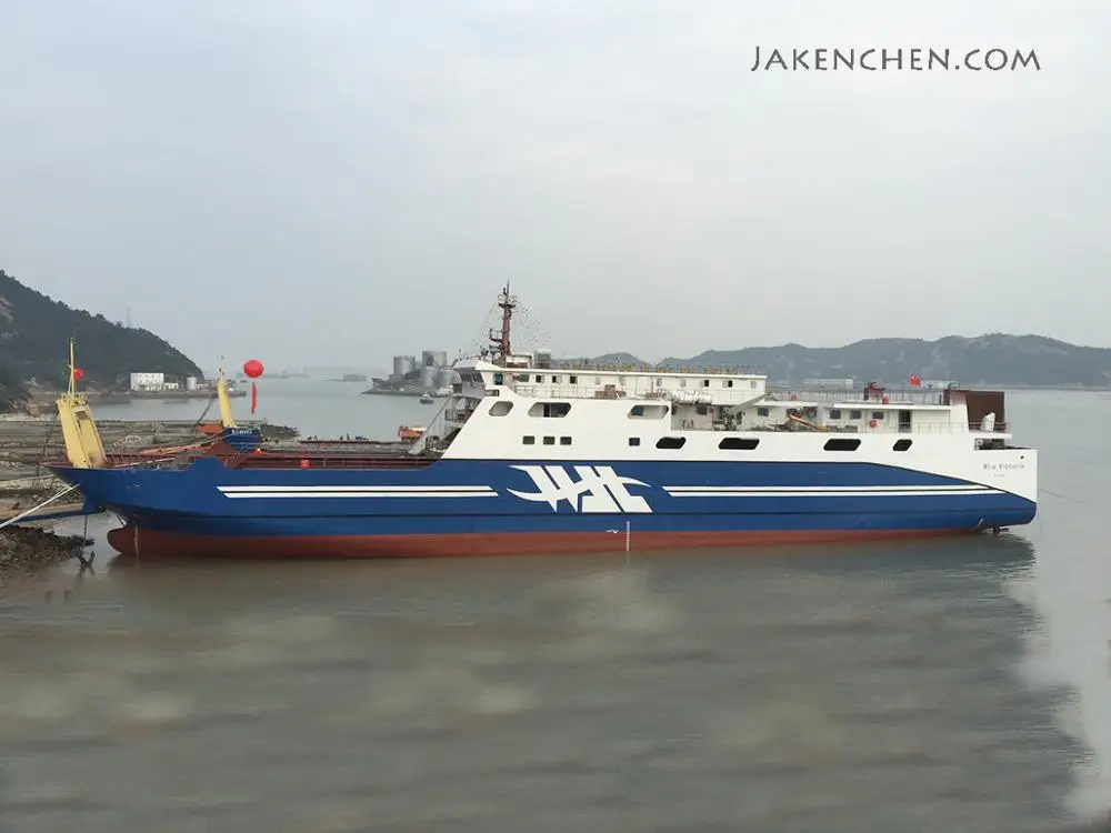 
27 trucks 499ropax RORO passenger ship ferry for sale 