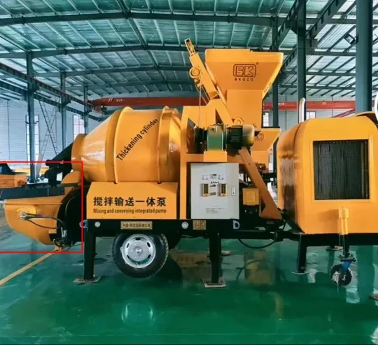 Factory Sale Concrete Pumping Machine Concrete Mixer Concrete Mixer And Pump