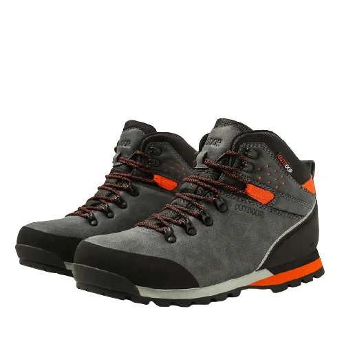 Cross-border Large Size 40-46 Mens Hiking Boots Waterproof Outdoor Trail Trekking Shoes Mountain Climbing Sports Shoes For Men