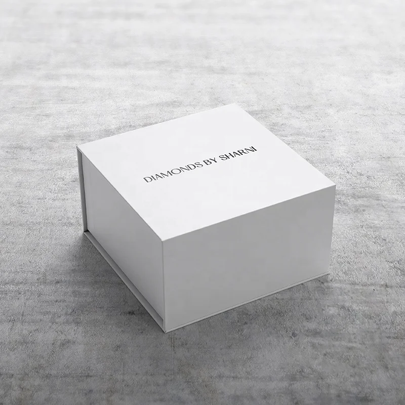 Роскошная жесткая картонная Магнитная коробка премиум-класса для ювелирных изделий косметическая рубашка упаковка обуви магнитная пустая Подарочная бумажная вставка матовая