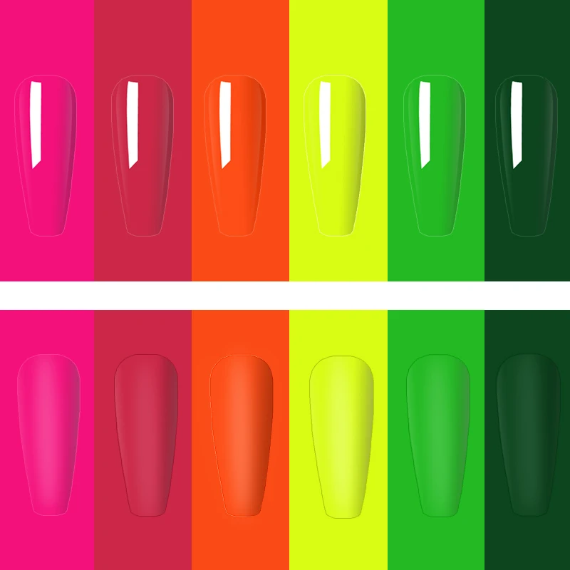 UV Gel Custom Logo Fluorescence DIY Night Glow Nail Polish Glow in the Dark Gel Nail Polish