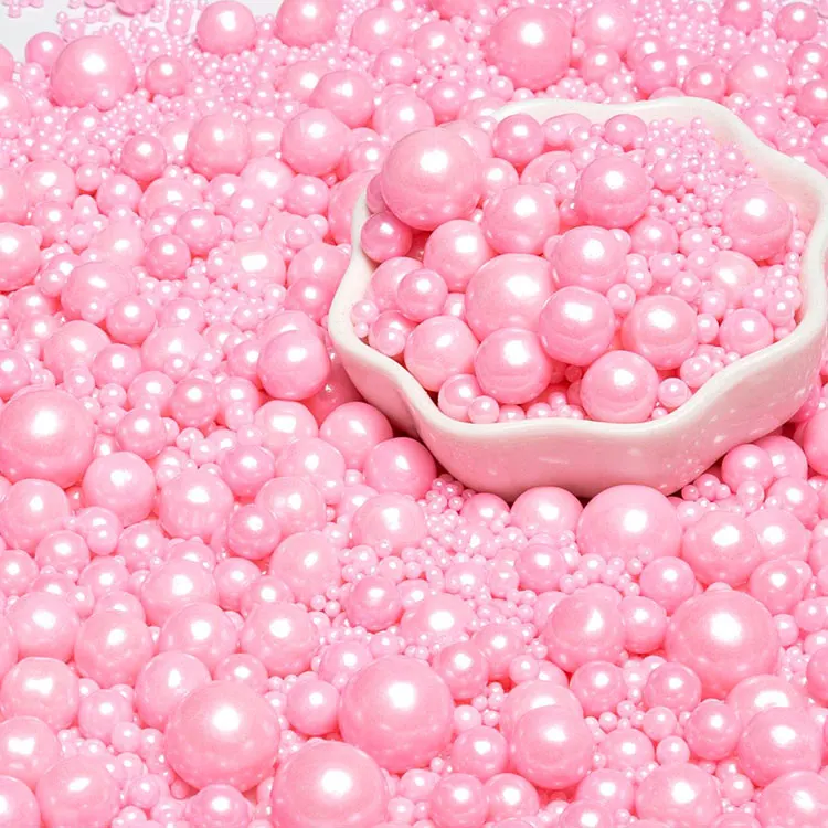 Высокое качество, широко используемое украшение для торта, золотой жемчуг, конфеты, сахар