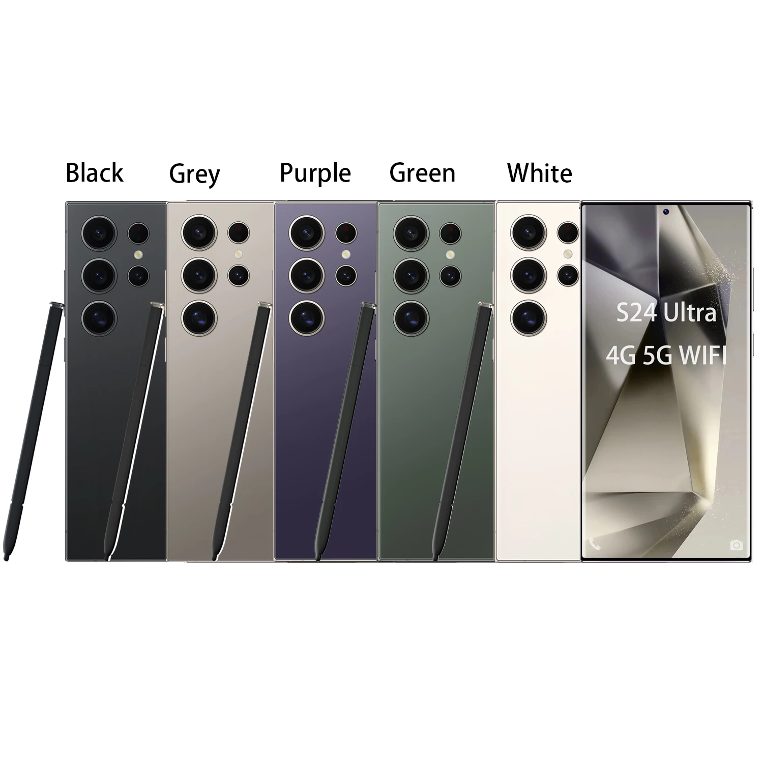 Best sell S24 Ultra smart phone 5G telephone unlock global version 7.3 inch Android S23 S24 16G+1TB mobile phones 4G 5G