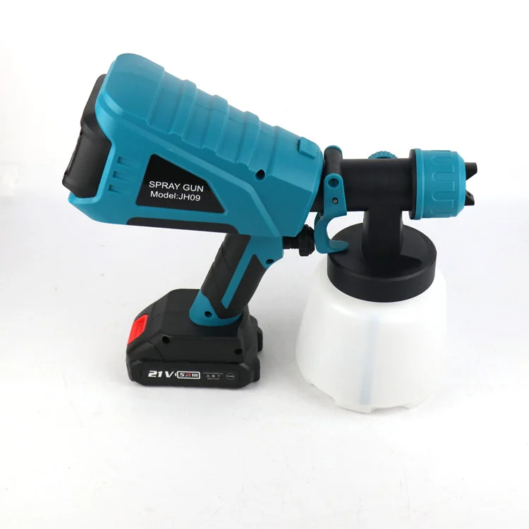 2022 Customized Cordless Paint Sprayer Professional Airless Water Garden Texture Painting Ceiling 20V Battery Spray Gun