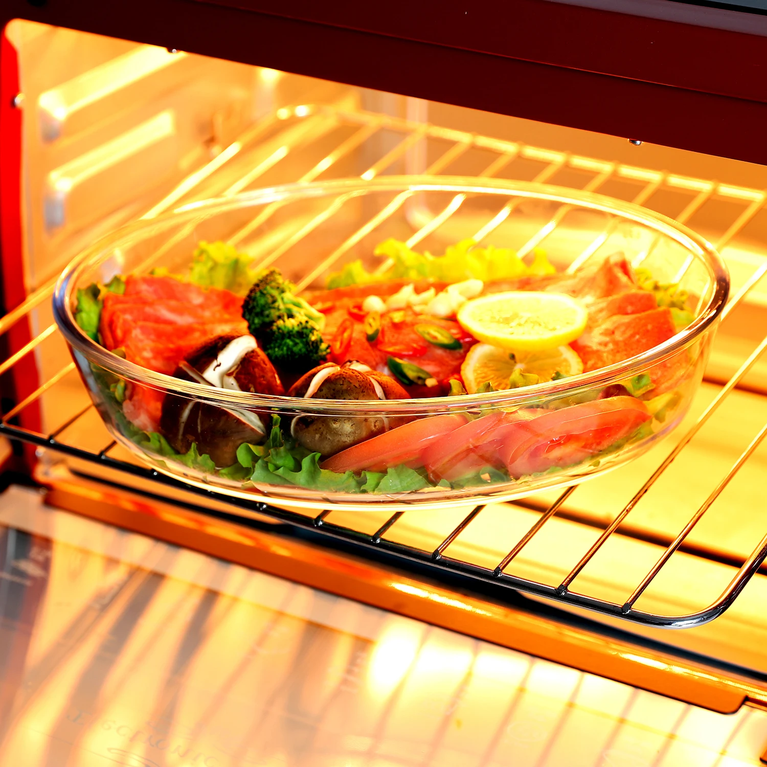 Wholesale Child Loaf Pan Rectangle Dish\/baking Tray Borosilicate Glass Baking Dish