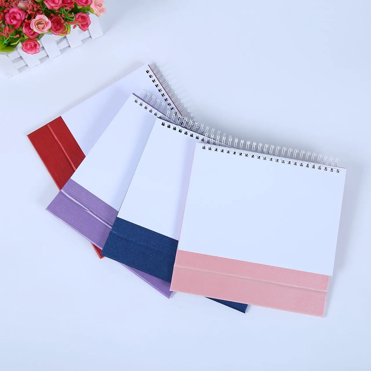Factory Sales Blank A5 Size Table Calendar for DIY Personal Calendar ,hand Writing Calendar