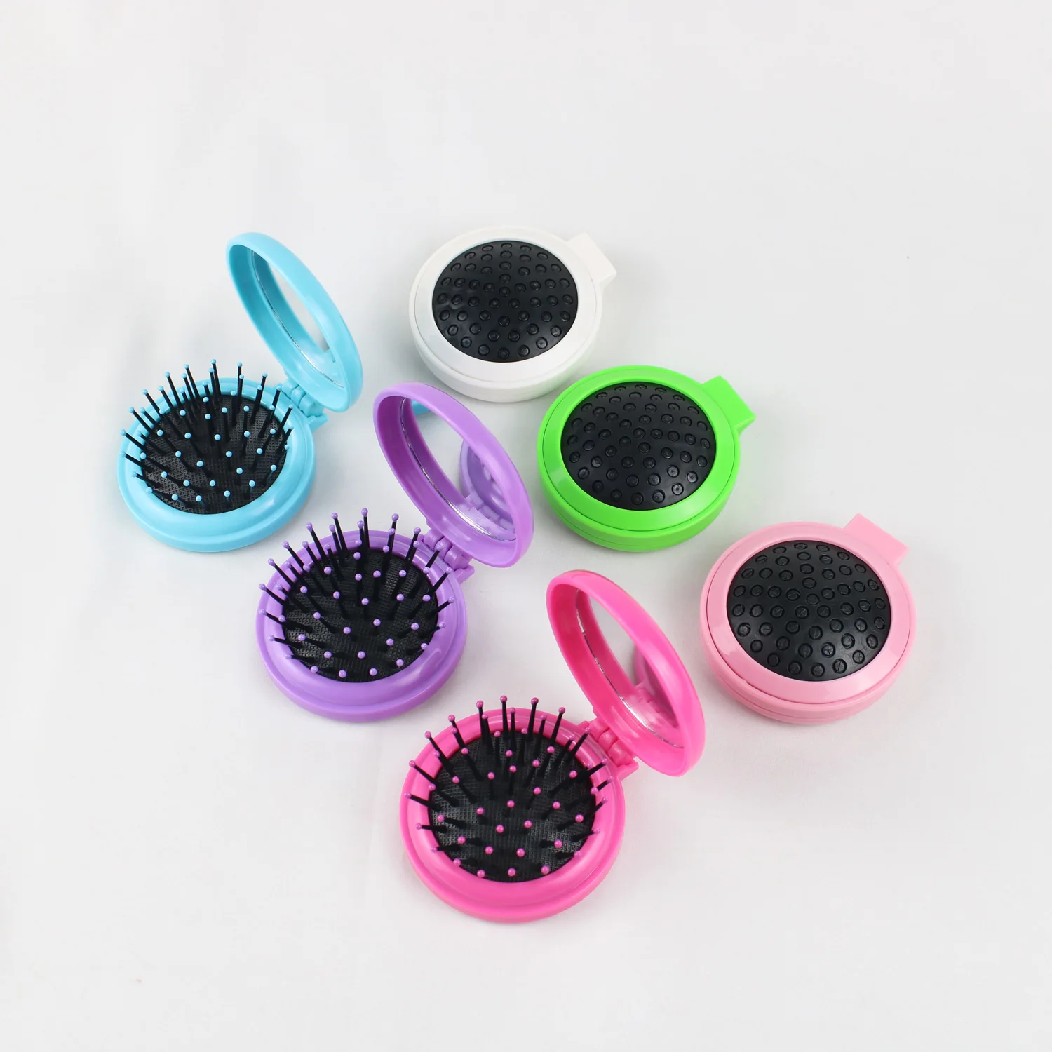 MJ Overstock частная портативная зеркальная щетка для волос, щетка для мокрых волос без спутывания