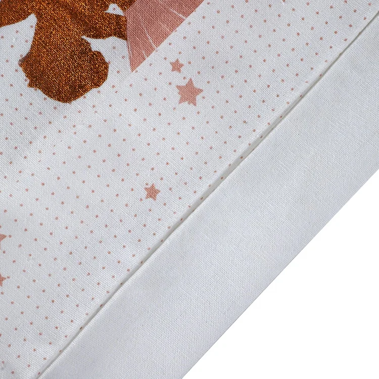 JEYCO BAGS Promotional printed yellow Ballet figure dance cotton canvas tote travel bag reusable red canvas tote bag