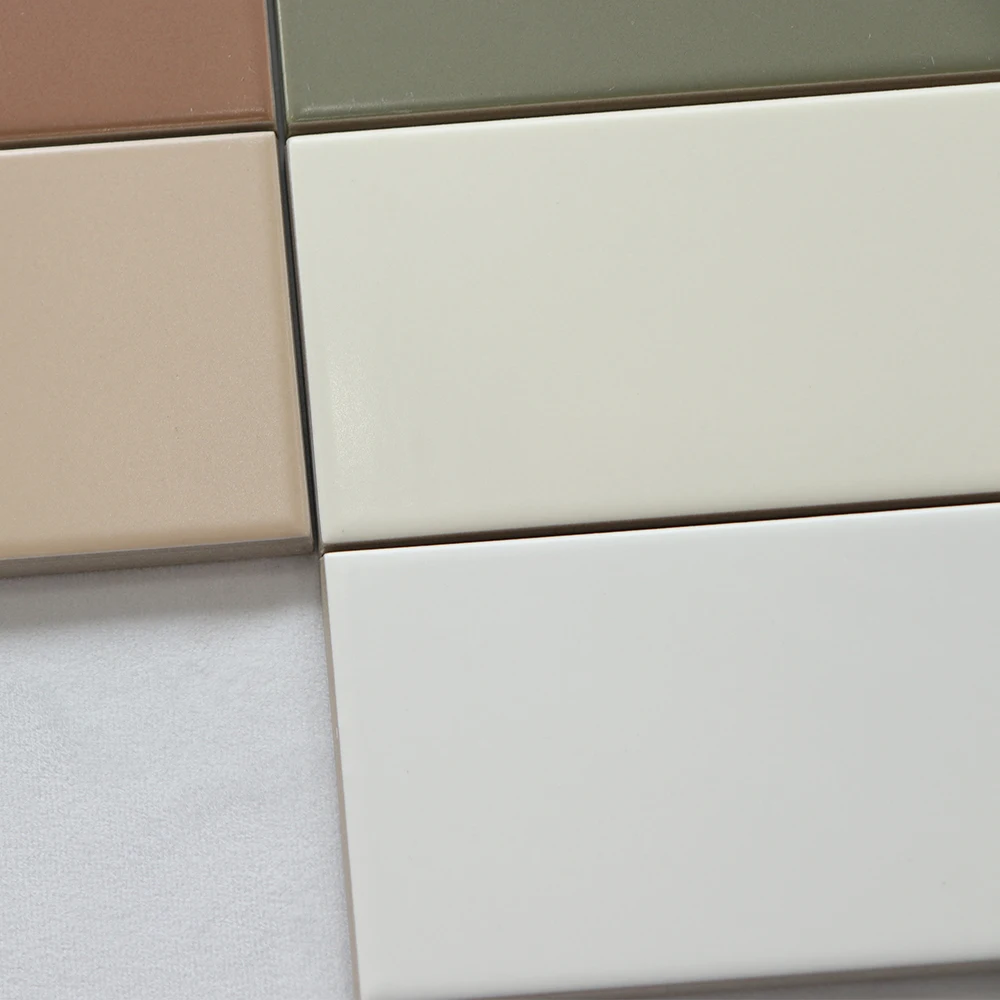 house decoration 75*300 mm / 3*12 inches colorful matte surface interior or exterior rustic subway wall tile