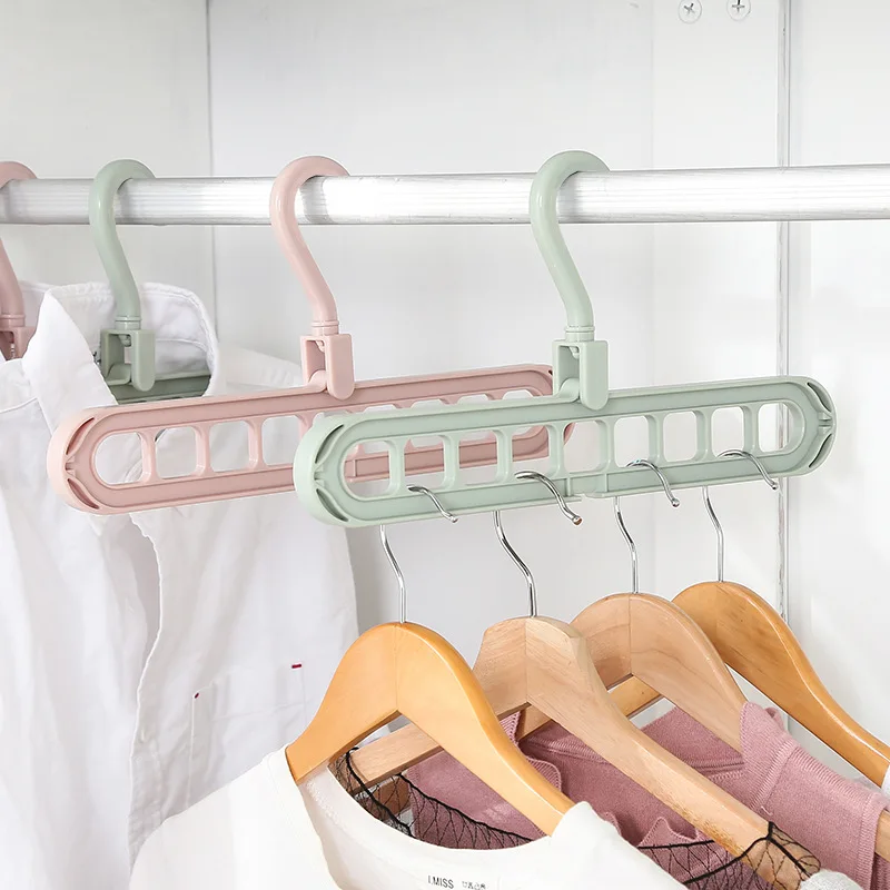 FASHION Clothes Hangers Plastic Cloth Hanger Set of Heavy Duty Hangers Dresses