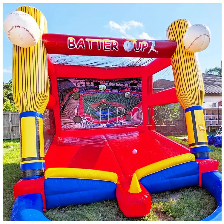 inflatable shooting game goal shooting target slap shot air hockey rink for party rentals inflatable carnival games