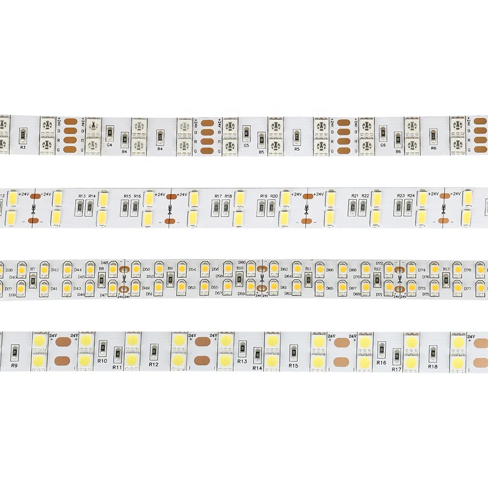 Rgb + cct 97 Cri 3528 CCT гибкая Smd Светодиодная лента Ip20