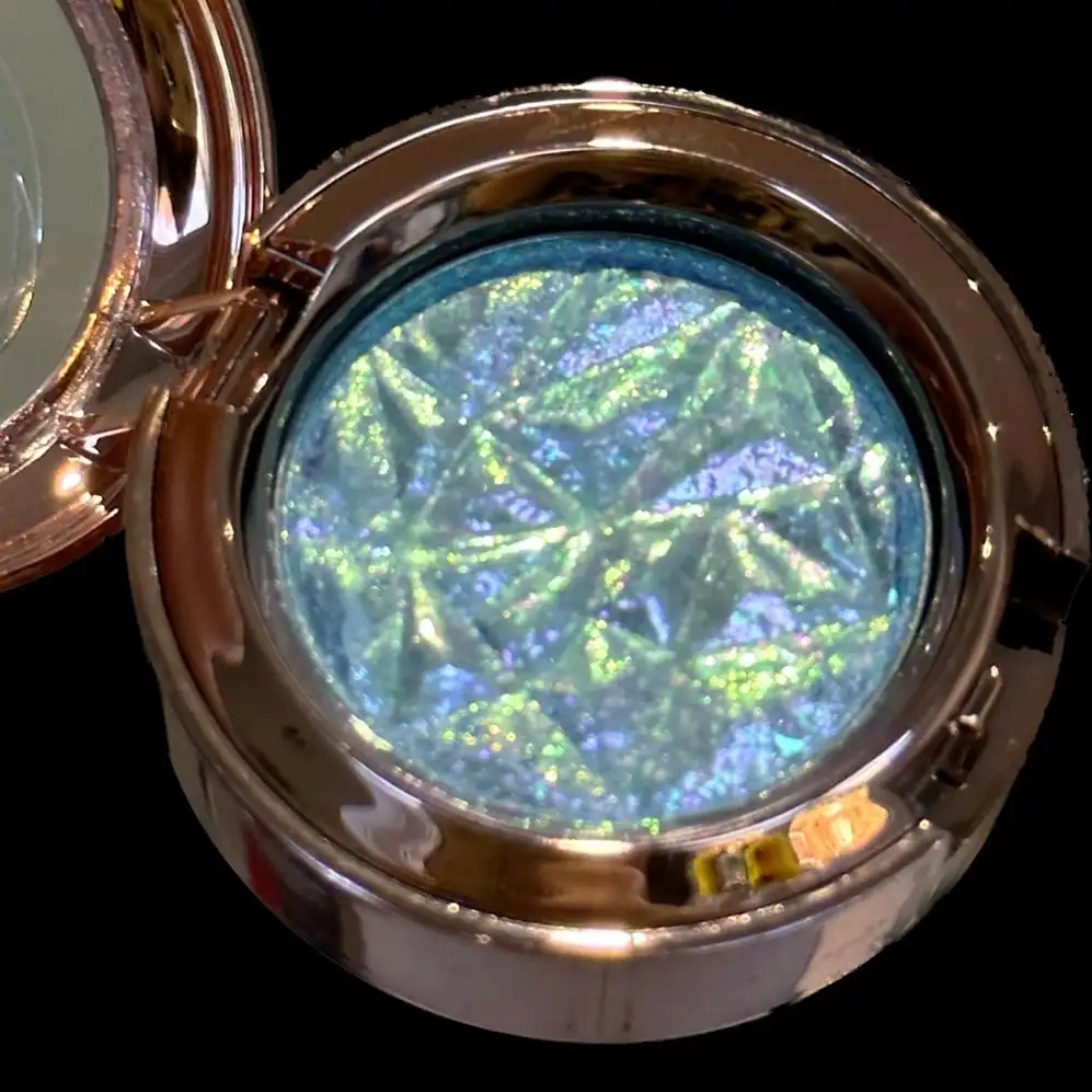 Custom Private Label High Pigment Shiny Multichrome Cream Glitter Chameleon Eye shadow Makeup Holographic Duochrome Eyeshadow