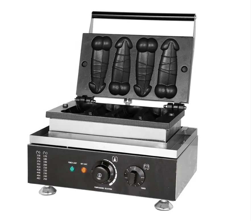 Hot Sale Waffle Maker hot sale stainless steel penis waffle cone baker maker machine