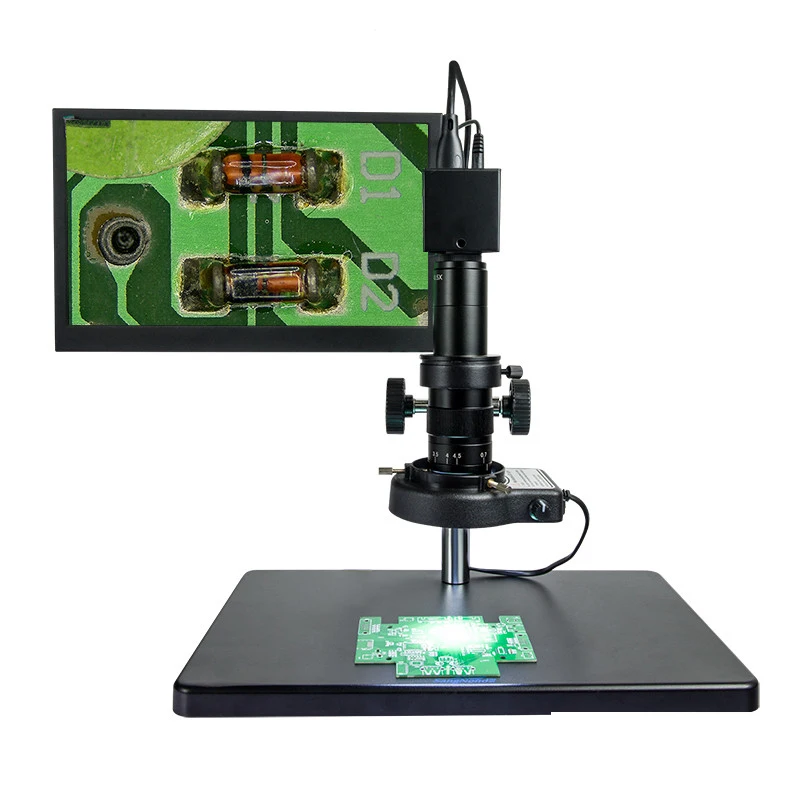 
Jinuosh Camara Microscopio Electronic Digital Microscope 60x Monocular Video Microscope 