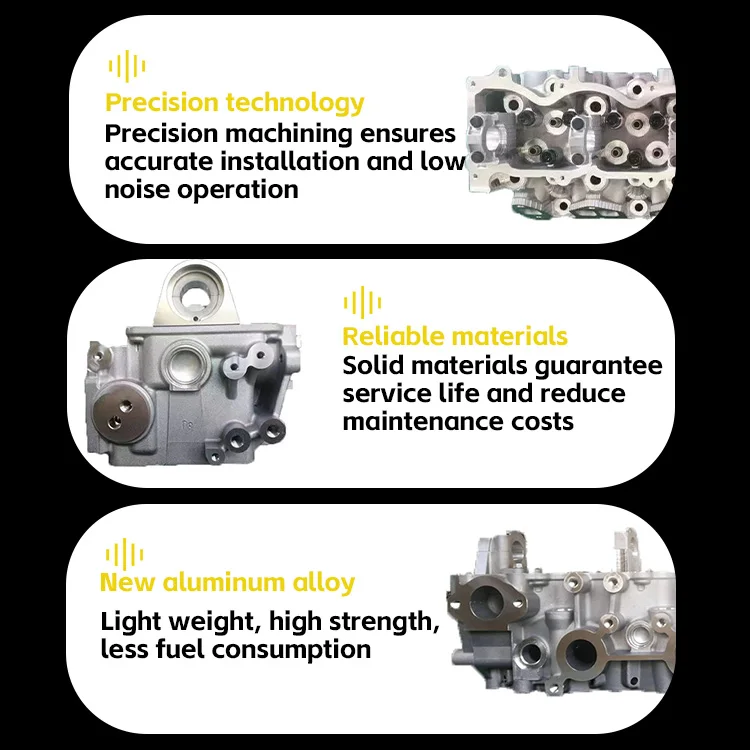 Auto engine parts cylinder assembly head cylinder head for 1.5DCI Gas engine K9K RENAULT Clio Megane  Kangoo Scenic 7701473181