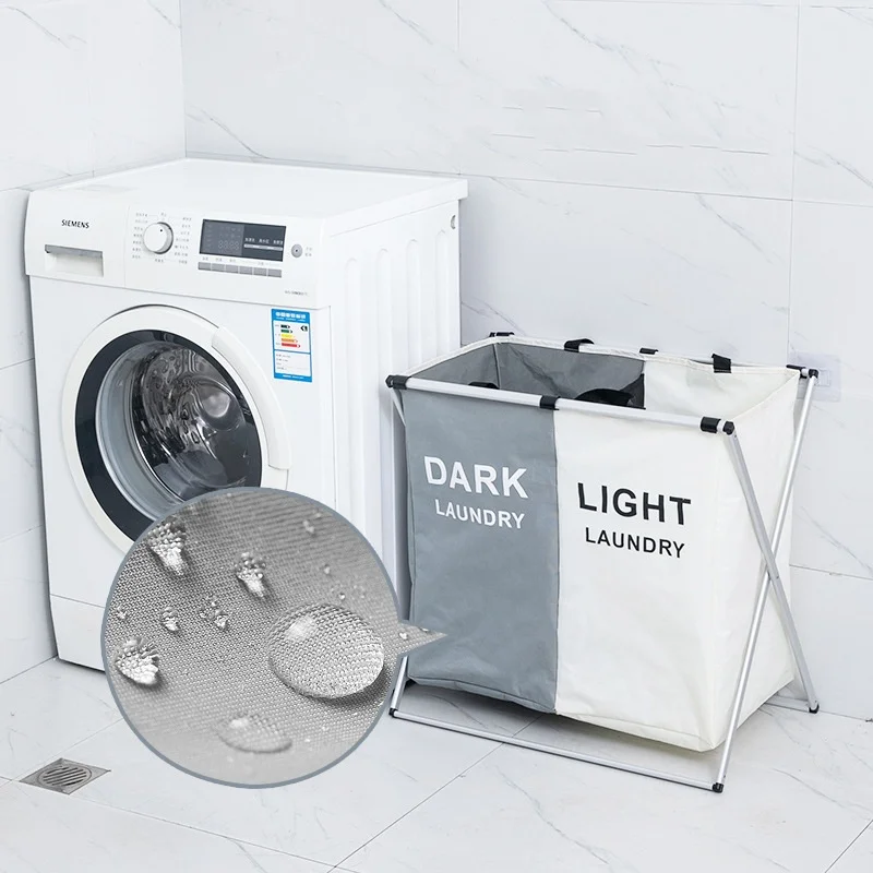 Household large laundry basket foldable clothes storage boxes laundry hamper storage laundry basket with handle