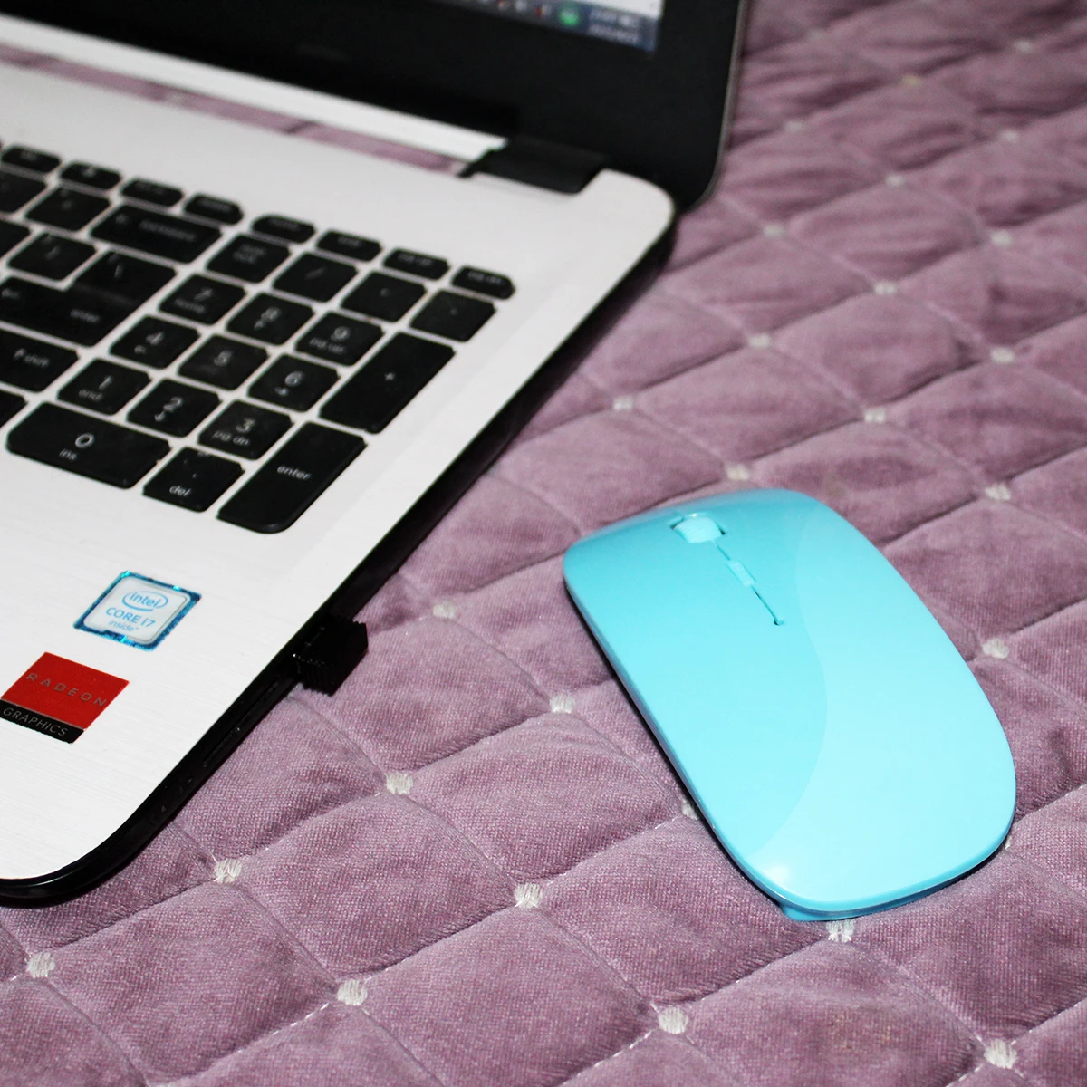 Wireless Computer Mouse USB Optical 2.4G Receiver Super Slim For PC Laptop