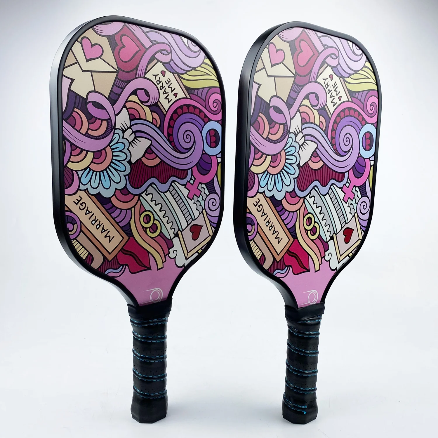 Производитель высококачественных ракеток для пиклеров из углеродного волокна, с логотипом заказчика