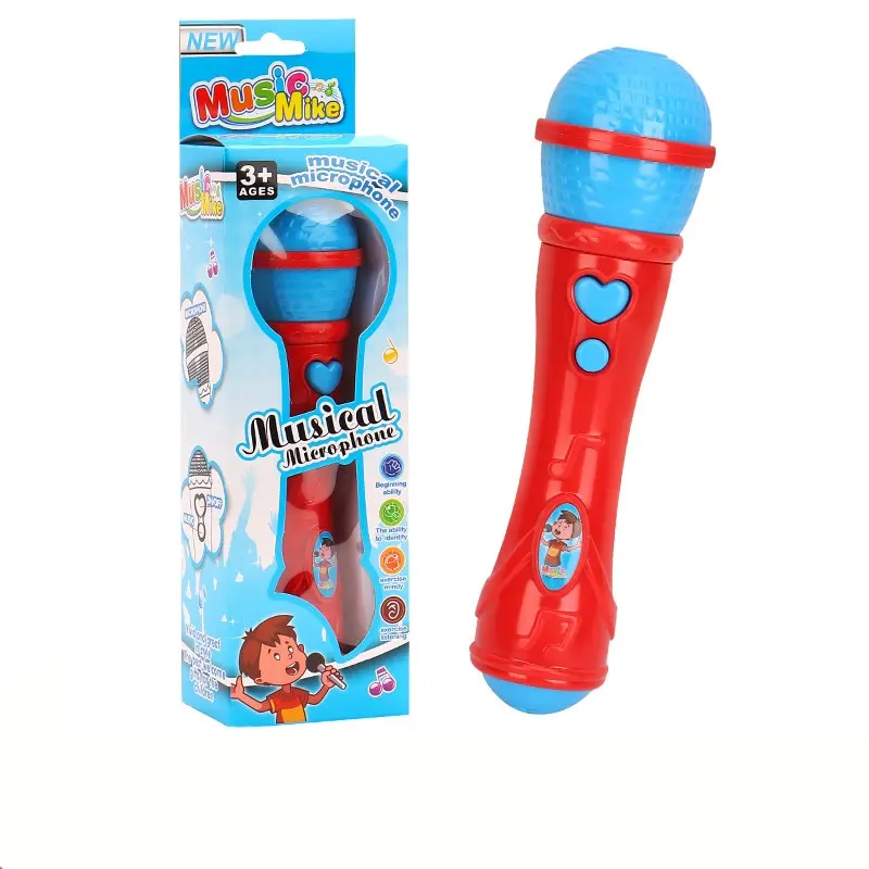 Children Music Microphone Simulation Sound Echo Toy Microphones Amplifier Early Education Singing Music Toy Instruments For Kids